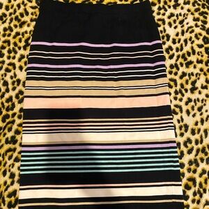 Beautiful multi color long Tommy Hilfigure skirt